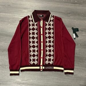 AMIRI Quad Cardigan/LS Sweater